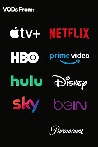 Movies & series on demand on 1ClickTV