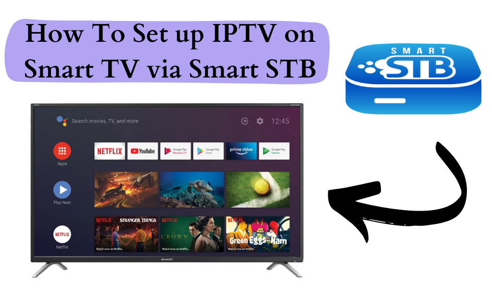 Opsætning af IPTV på Smart TV via Smart STB