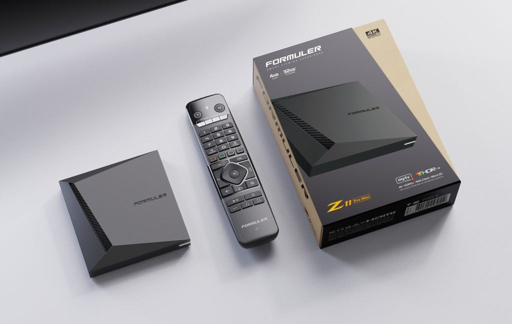 Configuración de IPTV en FormulerZ11 viene con la caja