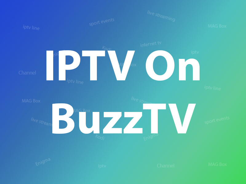 IPTV PÅ BUZZTV
