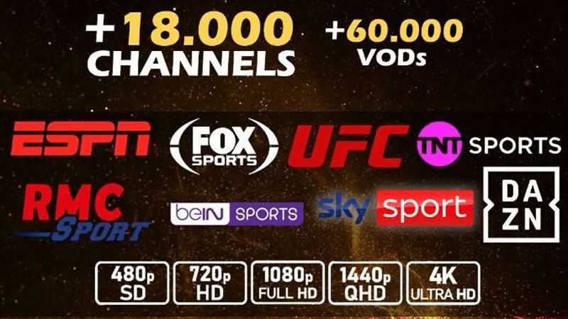 %4K IPTV-tjänst%